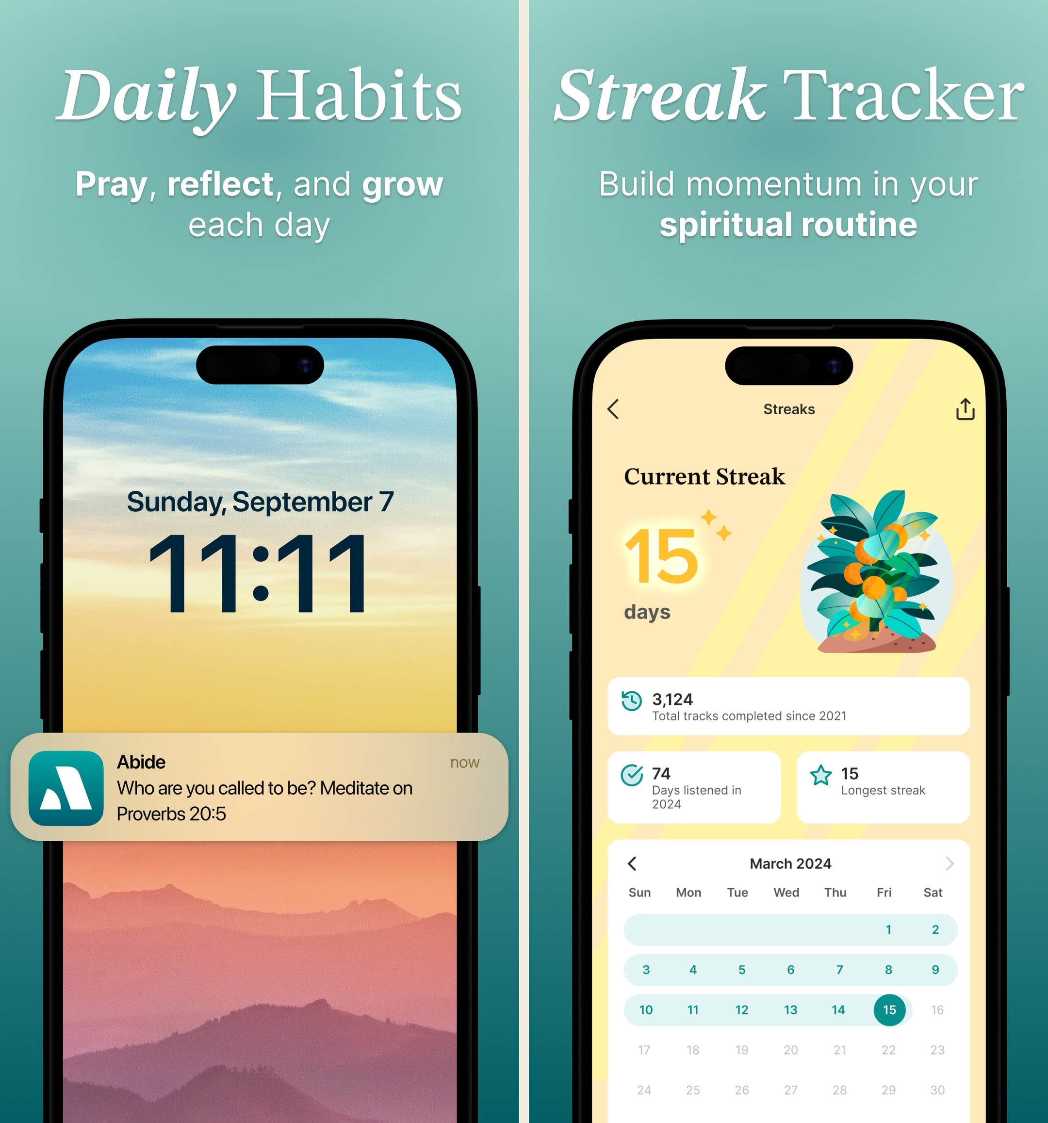 Abide product screenshot
