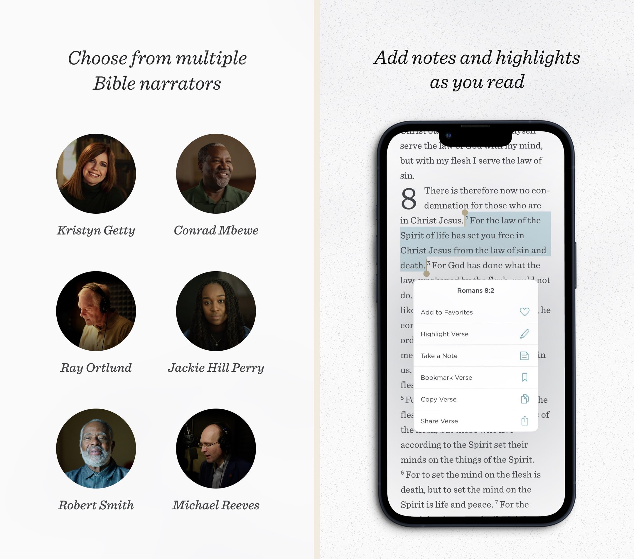 ESV Bible product screenshot
