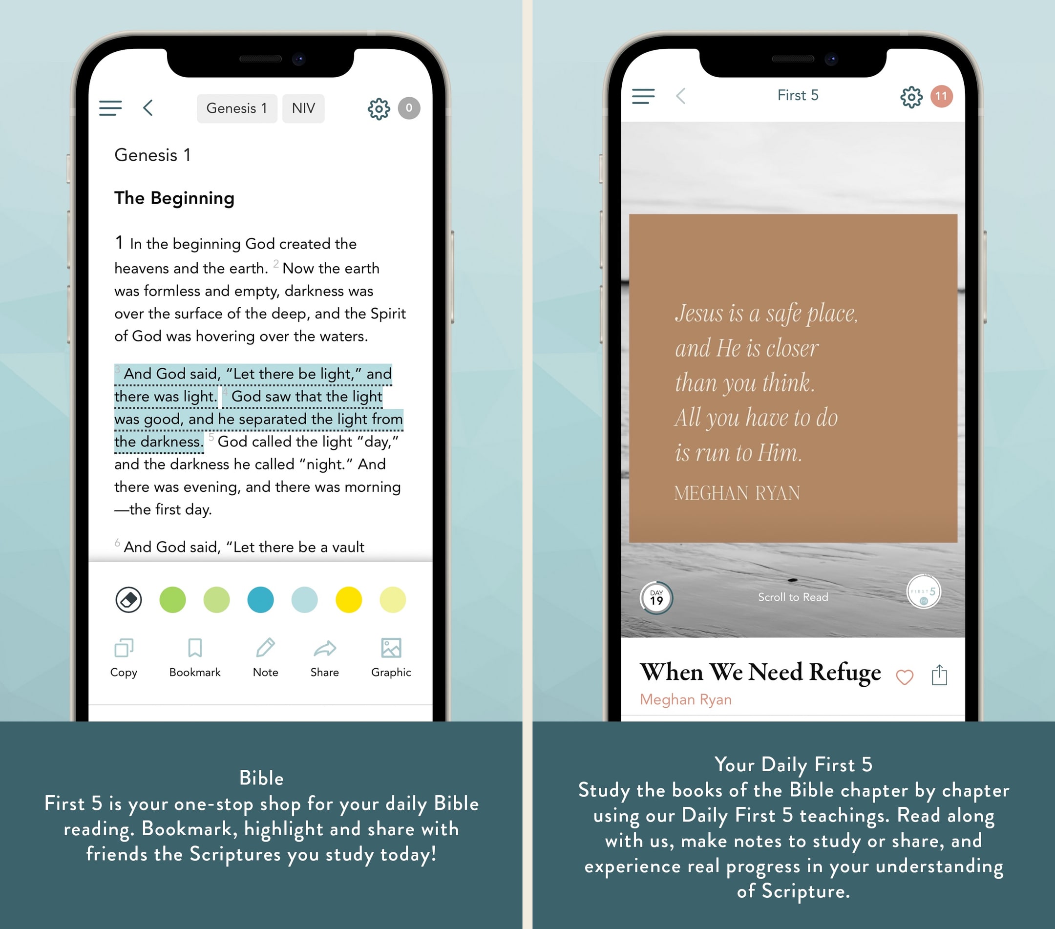 First 5 product screenshot