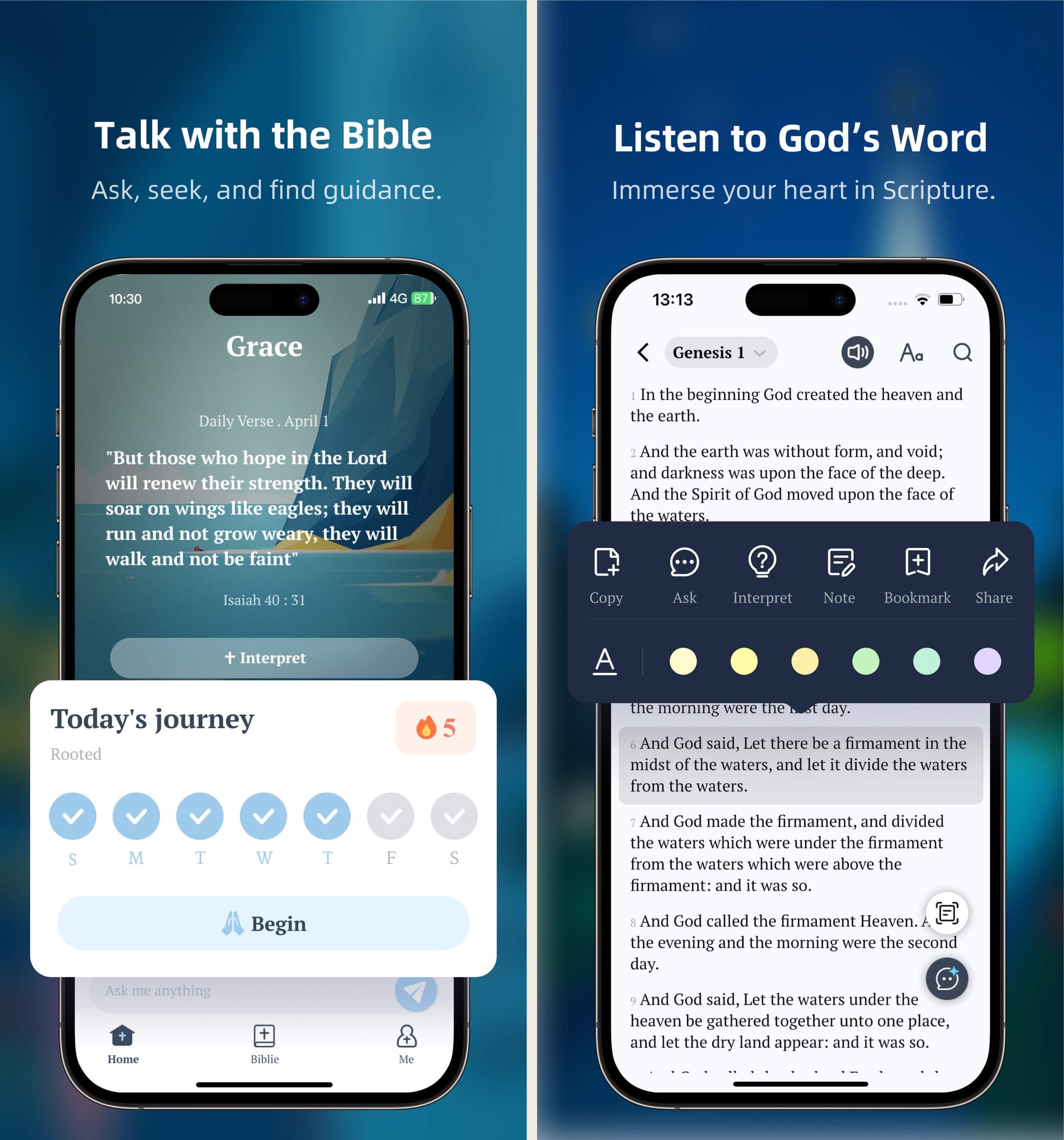 Grace: Bible Chat product screenshot