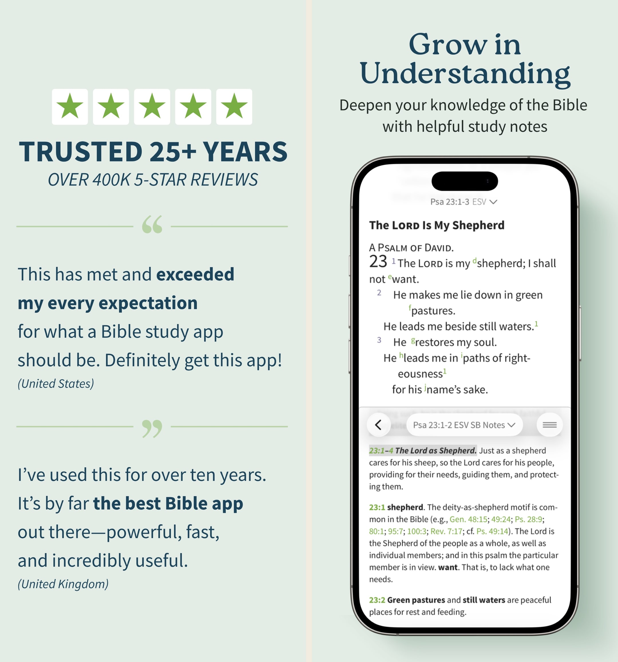 Olive Tree Bible product screenshot
