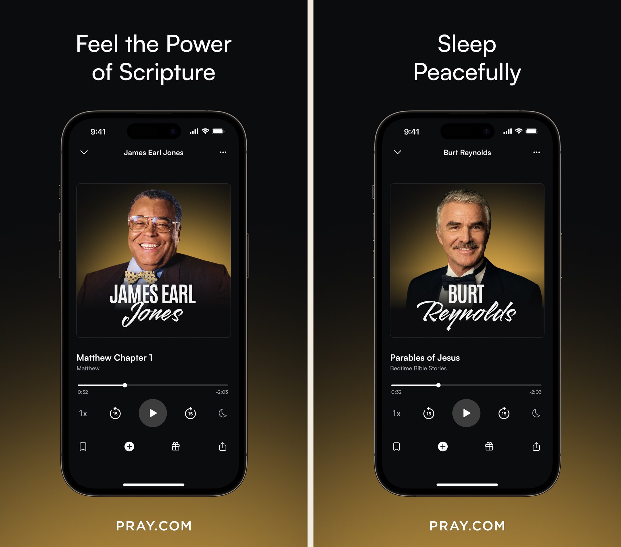 Pray.com product screenshot