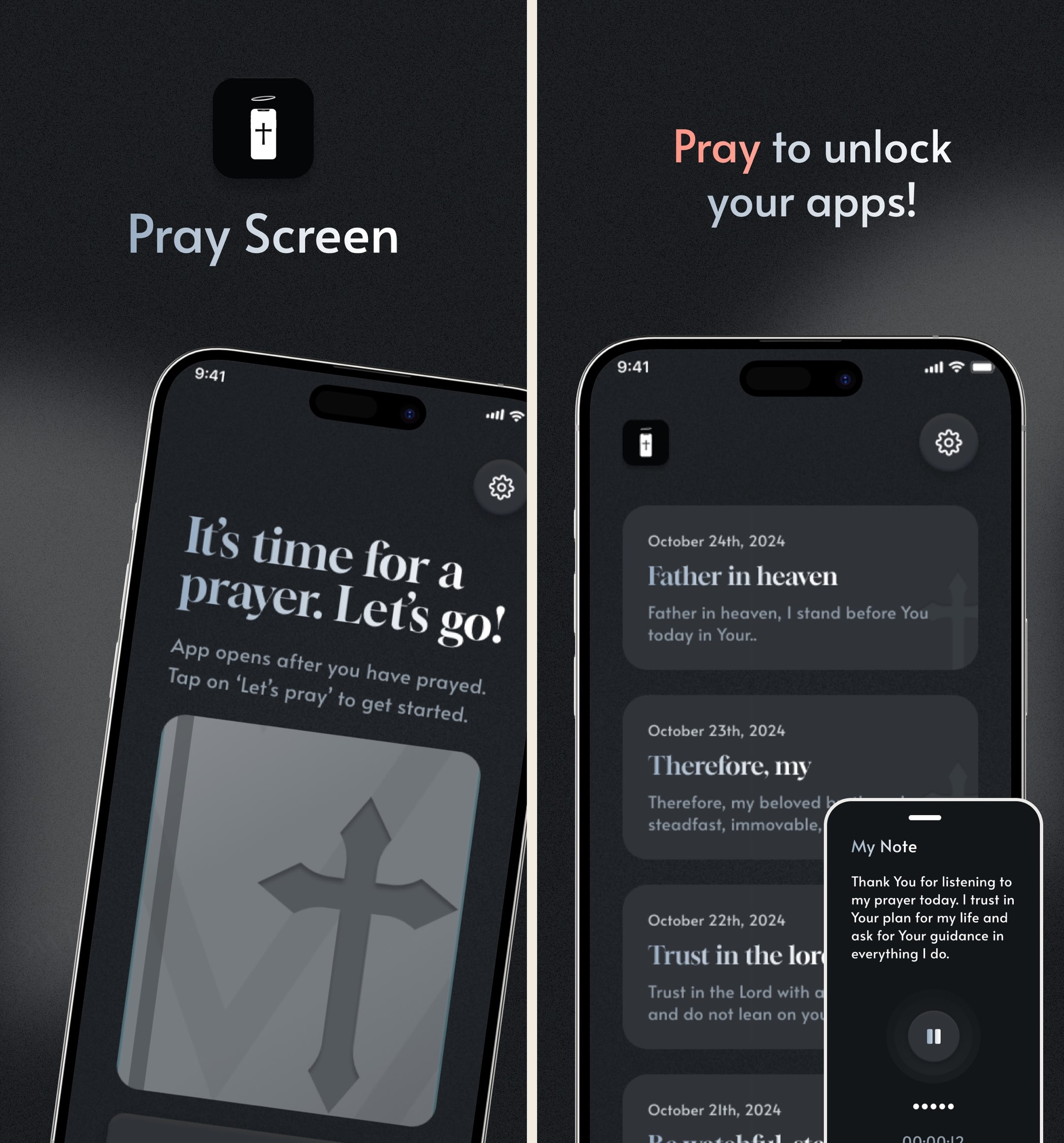 Pray Screen Time - Bible Focus product screenshot