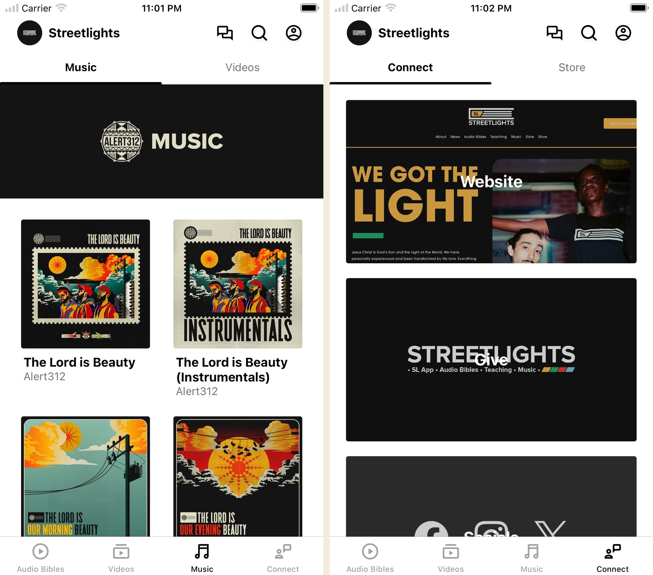 Streetlights Bible product screenshot