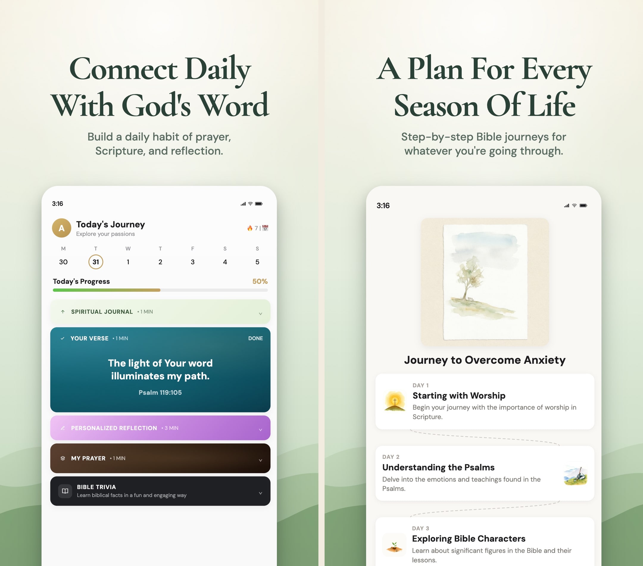 The Bible Chat product screenshot